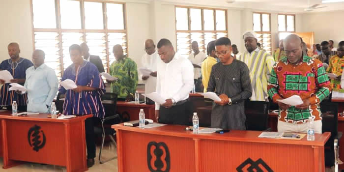 Akuapem North Assembly inaugurates newly elected members 2024