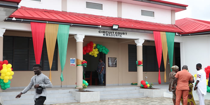 Ga East - Chief Justice Gertrude Torkornoo inaugurates Kwabenya circuit court 2023