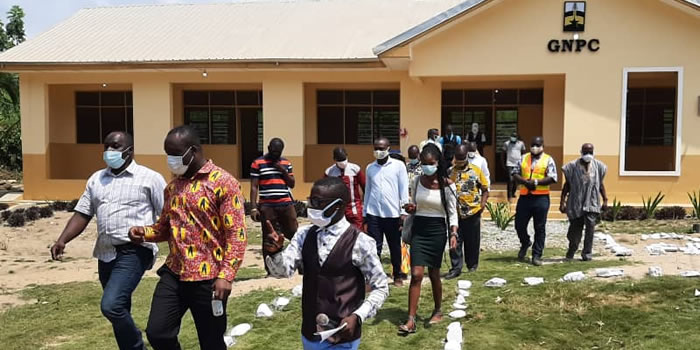 Nzema East Assembly receives 4unit classroom block from GNPC foundation 2021