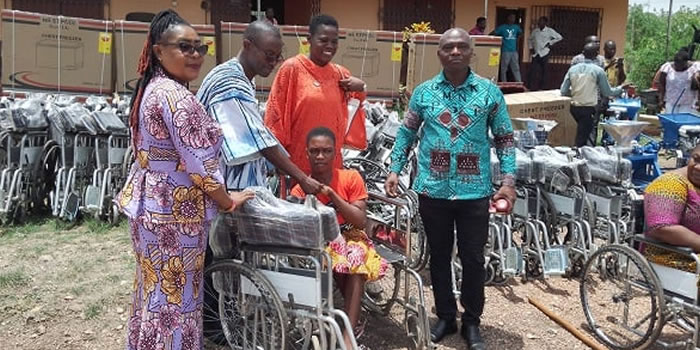 South Dayi Assembly support Persons with Disabilities 2022