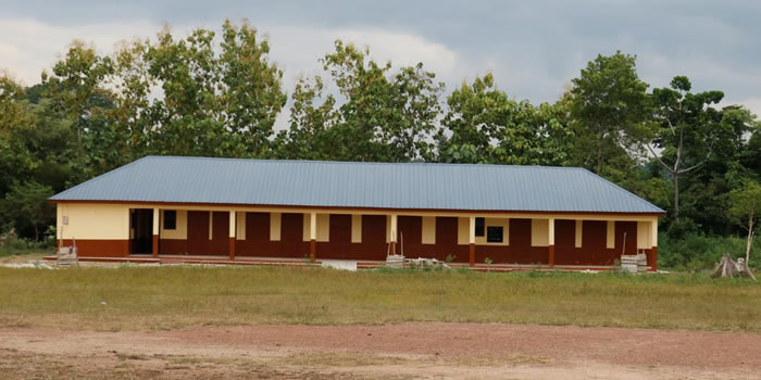 3 Unit Classroom Block at Buni Zion JHS (After)