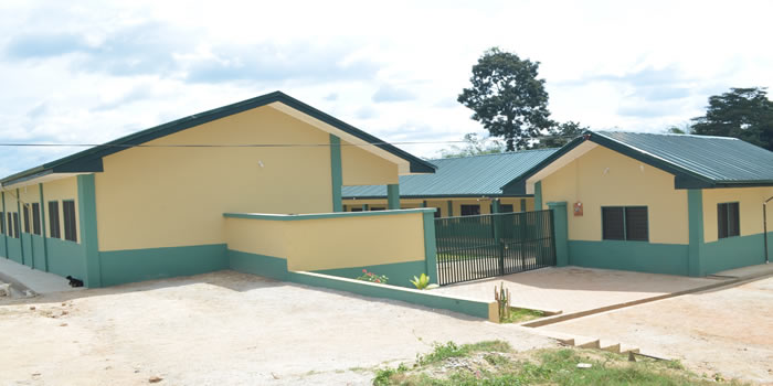Completed Dormitory blk at Oweriman Senior High