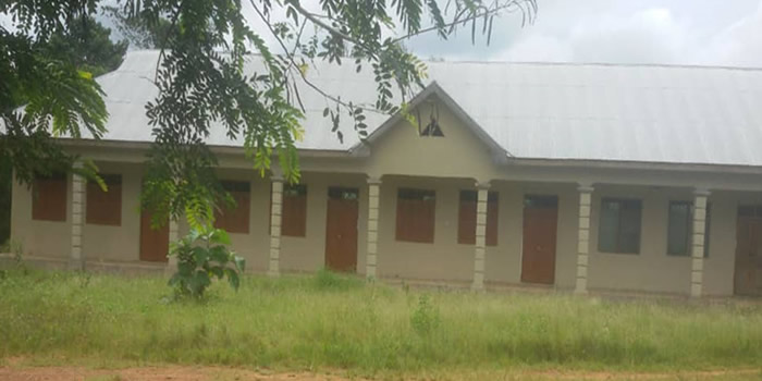 3-Unit Classroom Block with office store, computer laboratory and 2- Seater Toilet at Mehame 