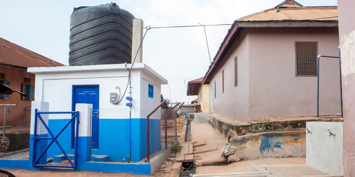 Construction of Small Town Water System(Gnpc) - Nyankyerenease (Ak-585-2369)