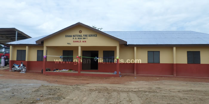 Construction of fire and ambulance service center